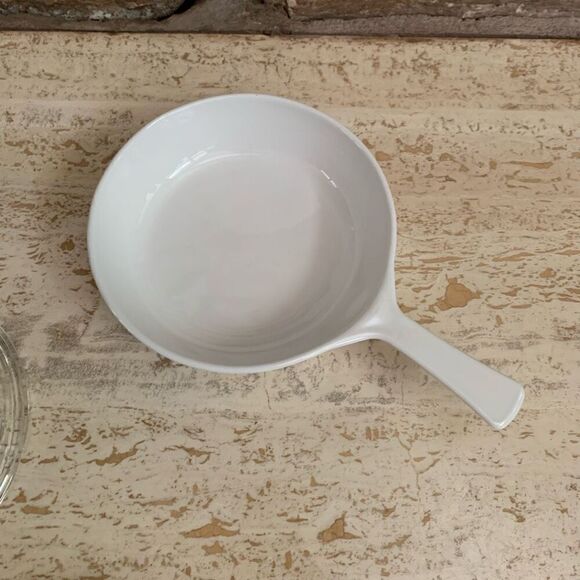 Vintage CorningWare Colonial house browning skillet with lid - Picture 8 of 10